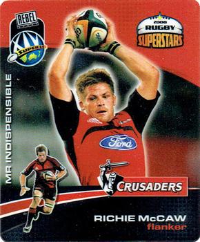 2008 Bluebird Foods Rugby Superstars #27 Richie McCaw Front